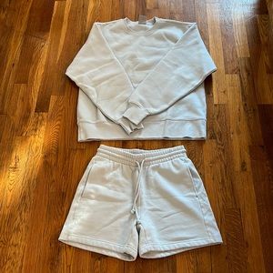 NWOT Aritzia TNA CozyAF Fleece Set